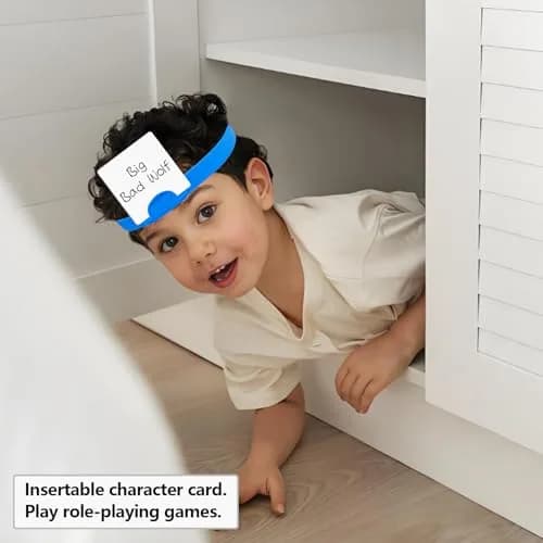 HOOJOJO Guess Who Game Headbands (6 Colours) | Adjustable, Insert Card, Family & Kids Fun thumbnail 6