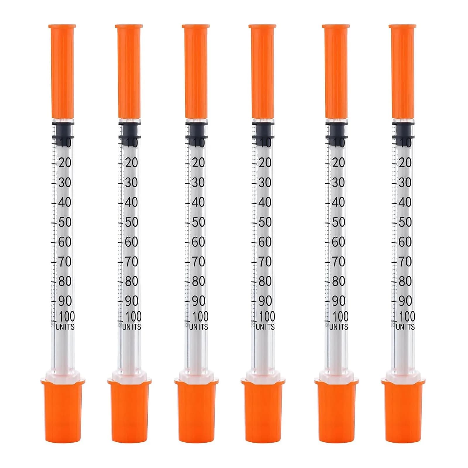 Loucoia 1ml Syringes with 30G 5/16" (8mm) Needle | Industrial Lab Use, Individually Wrapped