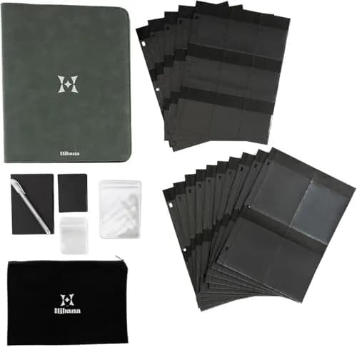 Hibana Jewelry Storage Home Edition - Sage - Zippered Binder, Anti-Tarnish Ziplock Pouches, Organization & Storage for 85 pcs, 13.25x10.75x2.5 thumbnail 1