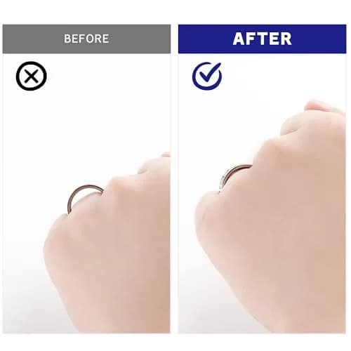 ELETIUO Ring Size Adjuster 16 Pack Invisible Silicone Guards in 4 Sizes for Loose Rings | Spiral Tighteners Resizer for Men and Women thumbnail 2