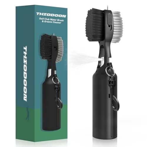 THIODOON Golf Club Cleaner Brush with Water Spray & Retractable Groove Cleaner | 120ml (4 Oz) Capacity thumbnail 1