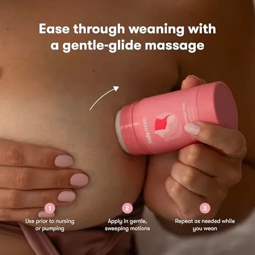 Frida Mom Weaning Massage Stick 29.57ml (1 Fl Oz) | Gentle-Glide Balm for Soothing Breast Comfort thumbnail 2