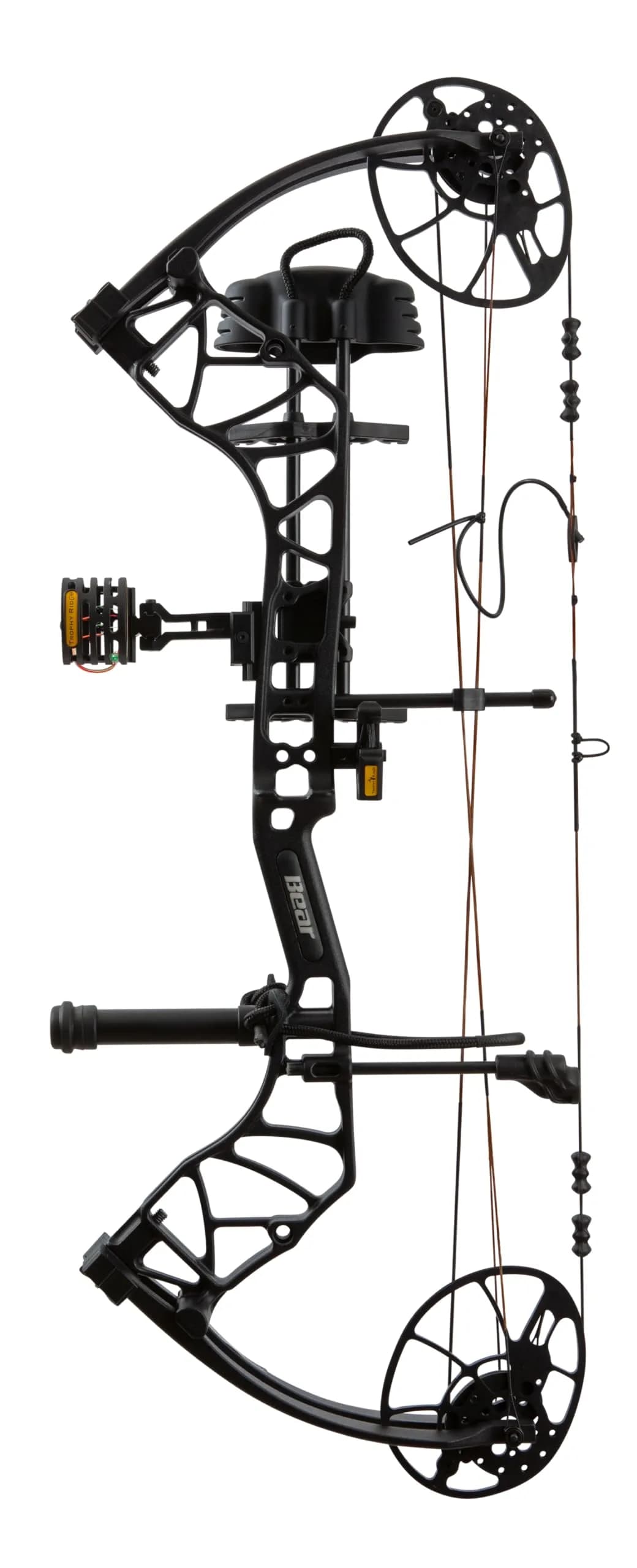 Bear Legit Maxx Ready to Hunt Compound Bow 70lb | Versatile, Smooth & Customizable — Black / Right Hand / 70#