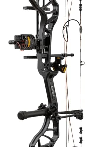 Bear Archery Legit MAXX RTH Compound Bow 30" | Adjustable 10-70lb, Ready-to-Hunt, Black thumbnail 5