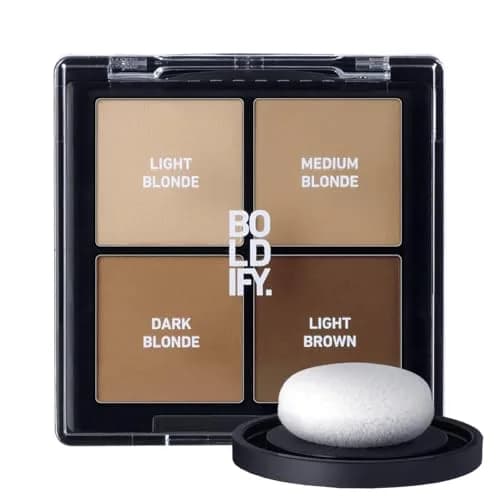 Boldify Hairline Powder Sample Kit, Darker Blondes 7.9g (0.28 Oz) | Instant Gray Coverage & Thinning Hair Concealer thumbnail 1