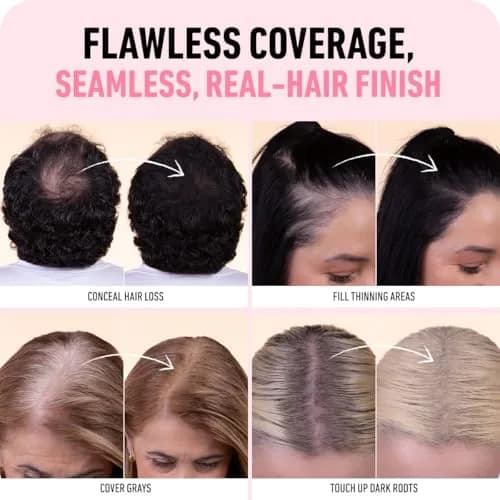 Boldify Hairline Powder Sample Kit, Reds | Instant Gray Coverage & Root Concealer thumbnail 6