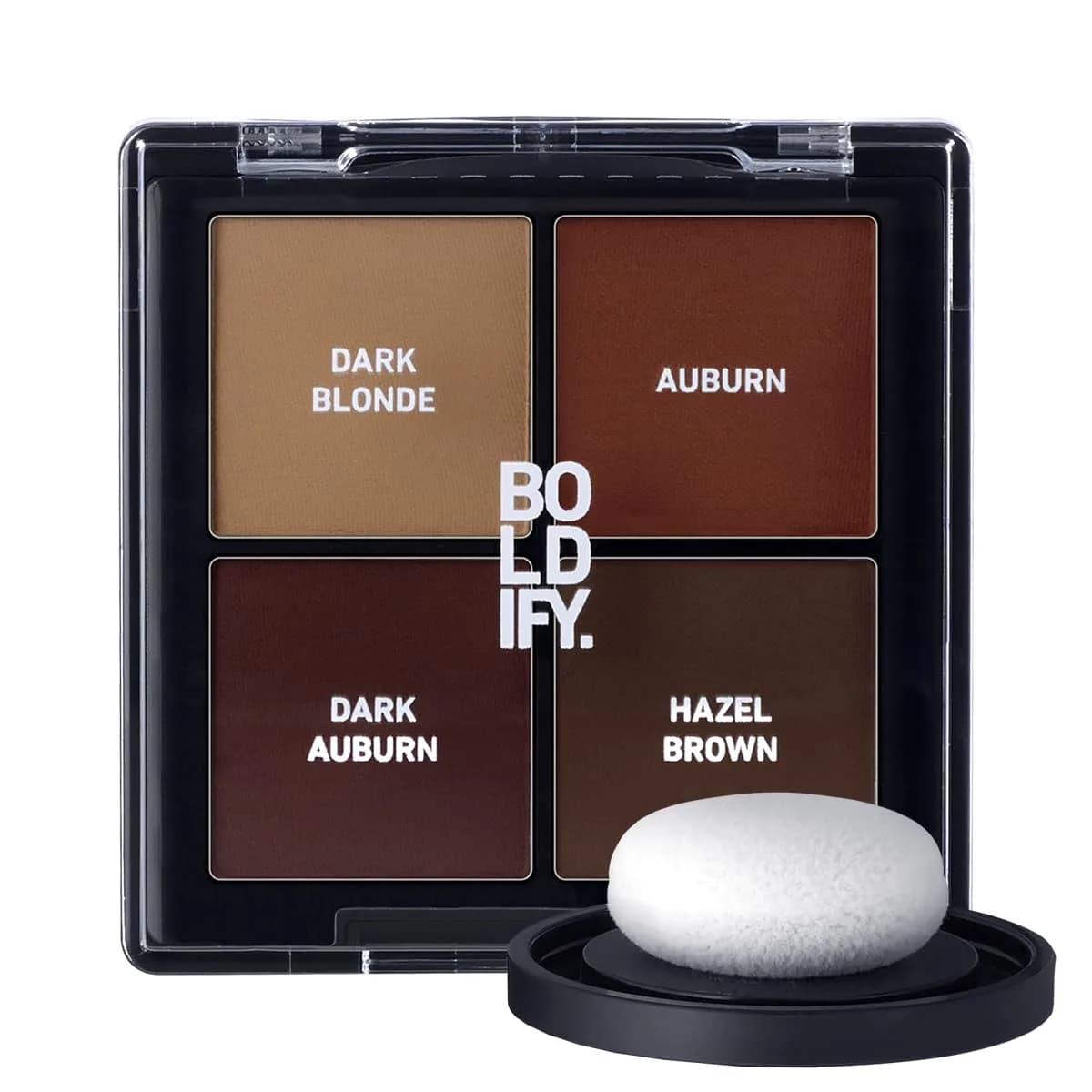 Boldify Hairline Powder Sample Kit, Dark Browns + Black | Instant Root Coverage & Thinning Hair Filler — Reds