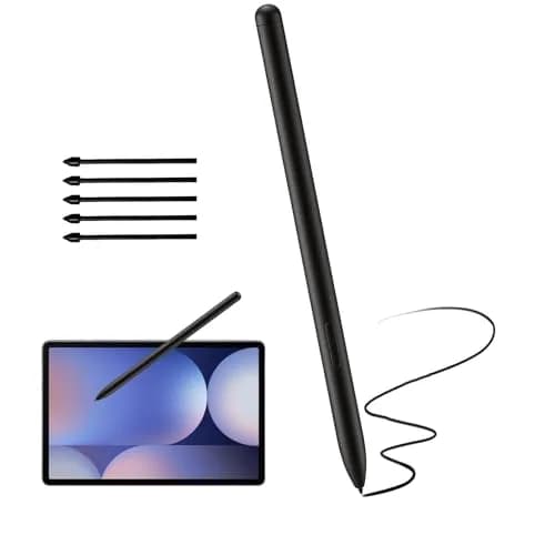 Peixiong Galaxy Tab S10 FE Stylus Pen for Samsung Galaxy Tab S10 FE+ S Pen, Black | 4096 Pressure Sensitivity, Magnetic Design thumbnail 1
