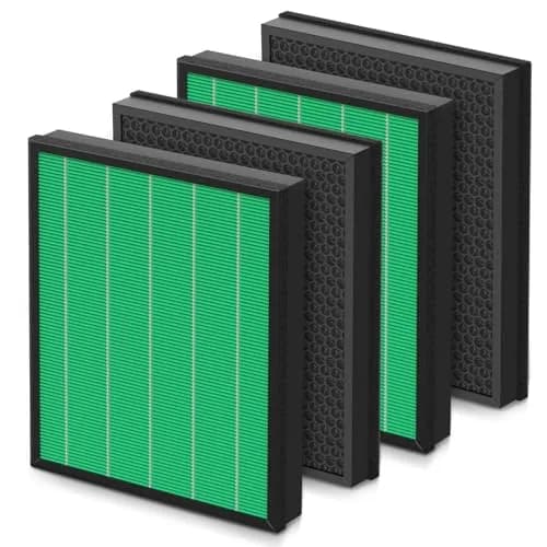 Cabiclean 2-in-1 HEPA + Activated Carbon Filter Set for Coway AIRMEGA Max2 300/300S Air Purifier | Captures 99.97% Particles & Odors thumbnail 1