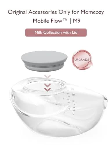 Momcozy M9 Original Breast Milk Storage Bottle 1 Pack | BPA-Free Food-Grade Silicone thumbnail 2