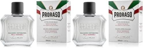 Proraso After Shave Balm - Oatmeal & Green Tea | Nourishing & Gentle Formula for Sensitive Skin - 3.4oz (Pack of 2) thumbnail 1
