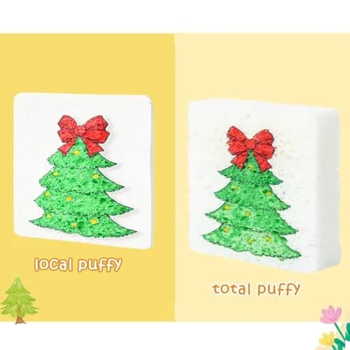 Tatahu Art & Craft Kit - 3D Foam Texture Paper Set for DIY Art, 4"x4" | Creative Craft Supplies thumbnail 6