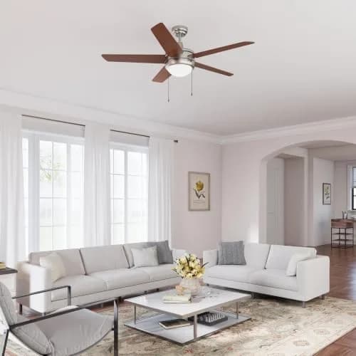 RP Lighting Eupora IV 52-Inch5 Blade Indoor Ceiling Fan | Oil Rubbed Bronze, Reversible, Energy Star Listed thumbnail 5