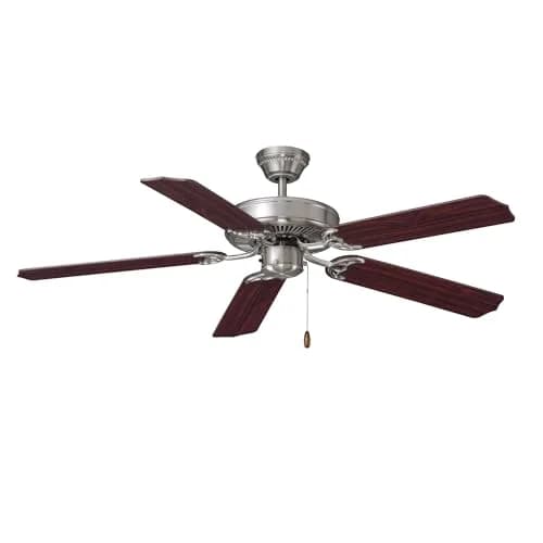 RP Lighting Desert Moon 52-Inch 5 Blade Indoor Ceiling Fan, Rosewood | Reversible AC Motor with Remote Control thumbnail 1