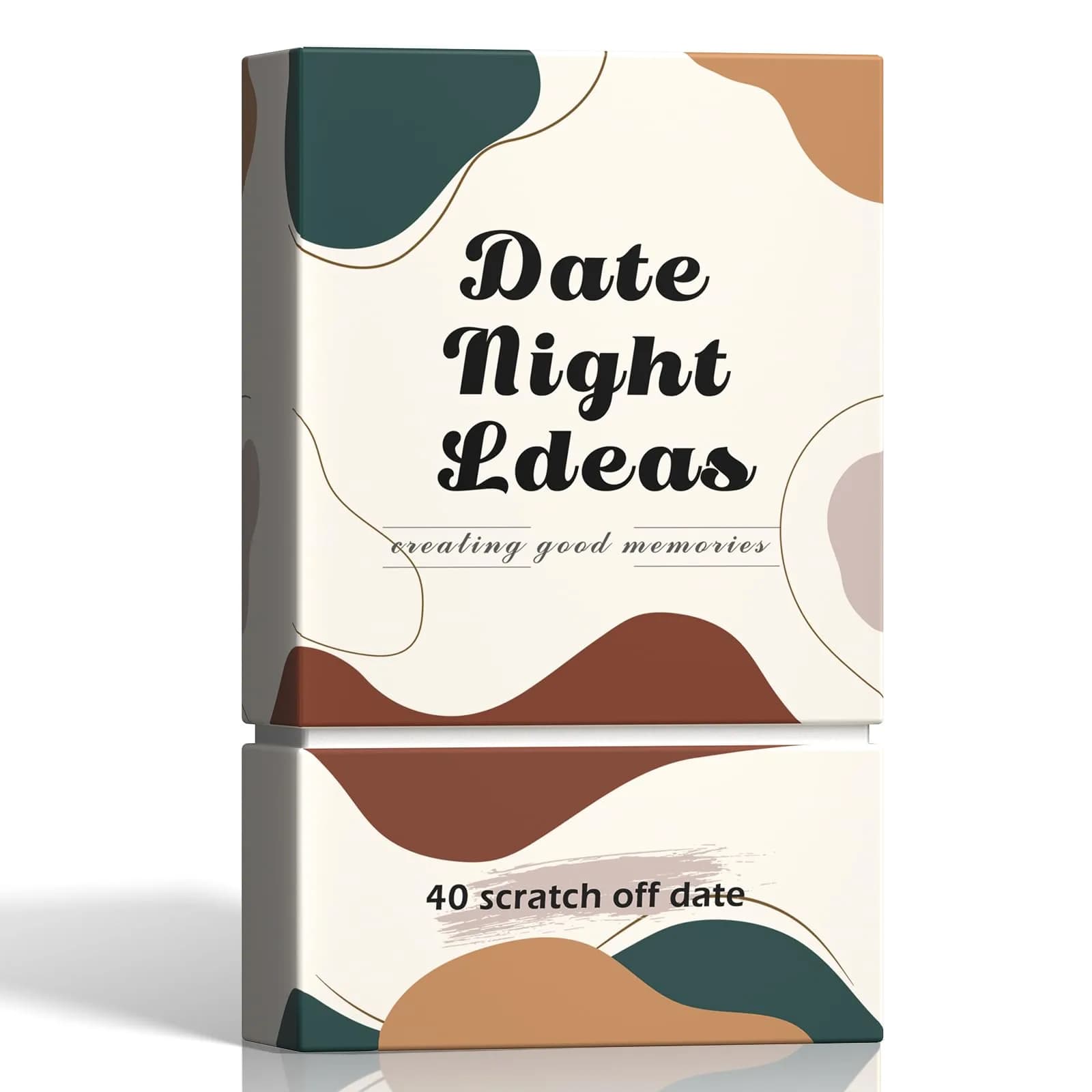 VUNCESSIN 40 Scratch Off Date Night Ideas Cards Coffee Mood | Romantic & Adventurous Couples Games Gifts - main product image