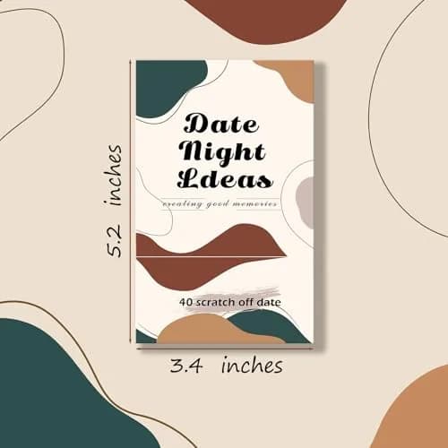 VUNCESSIN 40 Scratch Off Date Night Ideas Cards Coffee Mood | Romantic & Adventurous Couples Games Gifts thumbnail 4