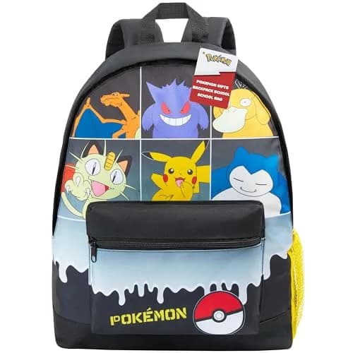 Pokémon Kids Anime Backpack, 40 cm (15.7 x 12.2 x 3.9 inches) | Pikachu & Friends School Bag thumbnail 1