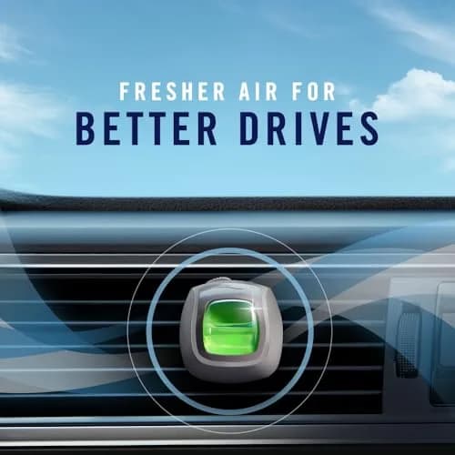 Febreze Car Air Freshener Vent Clips Mixed Gain Scent 3 Count | Odor-Fighting Automotive Fragrance thumbnail 5