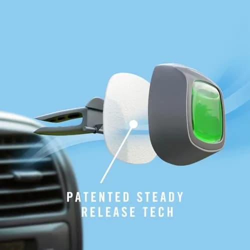 Febreze Car Air Freshener Vent Clips Mixed Gain Scent 3 Count | Odor-Fighting Automotive Fragrance thumbnail 3