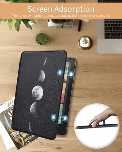 WALNEW Case for 7" Kindle Paperwhite 2024 12th Gen | Auto Wake/Sleep, Premium PU Leather thumbnail 6