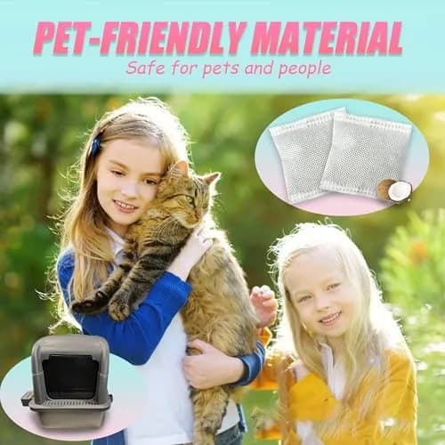 PurifyLogix Natural Activated Charcoal Filters for Hooded Cat Litter Box, 12 Pack | Odor Control Replacement thumbnail 6