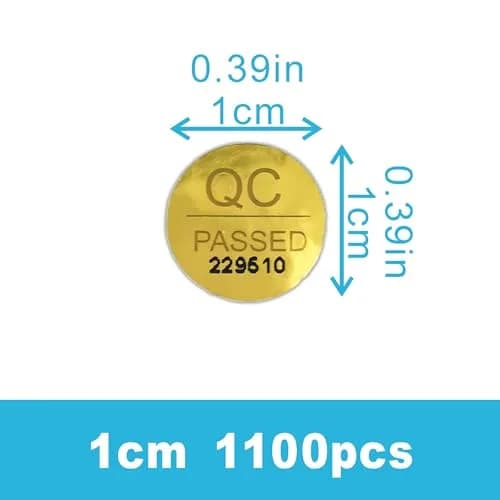 TLK&FBB Tamper Proof Security Labels 1cm | Waterproof & Sequential Serial Numbering thumbnail 2