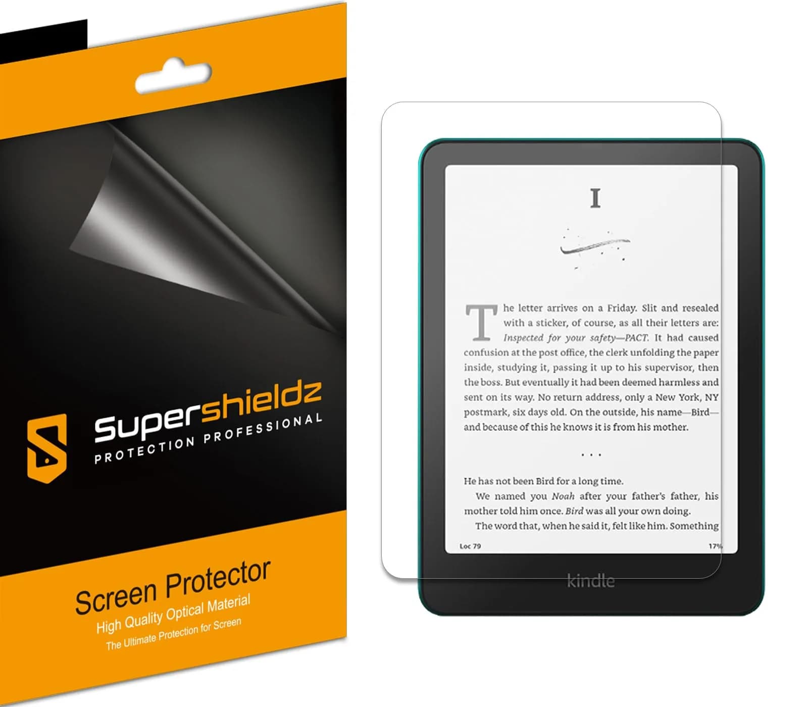 Supershieldz Matte Screen Protector for Kindle Paperwhite 2024 | Anti-Glare 7-inch - main product image