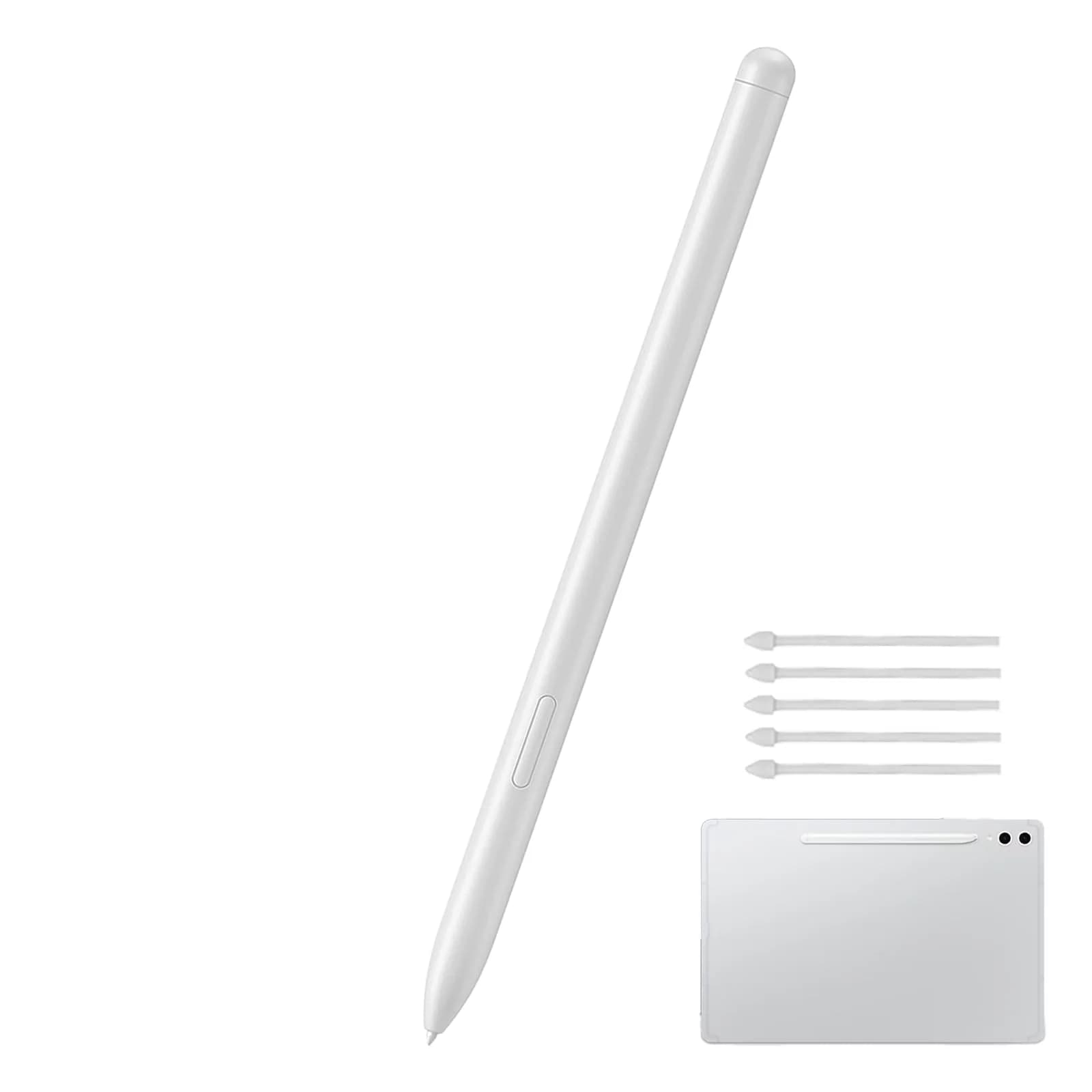 Peixiong Replacement S Pen for Samsung Galaxy Tab S10+/S10 Ultra Stylus Touch S Pen with 5 Tips (Blue) — White