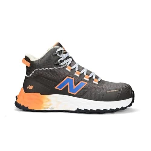New Balance Fresh Foam Cremorne Composite Toe Safety Shoes for Men - Non Slip, Electrical Hazard - Brown, Mid thumbnail 1