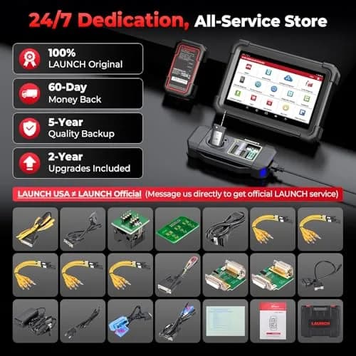 LAUNCH X431 IM Elite with PRG3 Scan Tool 8in Android | OE Diagnostics & 5000 ECU Write thumbnail 6