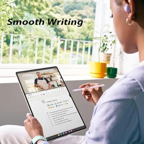 Dogxiong 2 Pack Galaxy Tab S9 FE Stylus Pen, No Bluetooth, Lavender thumbnail 3