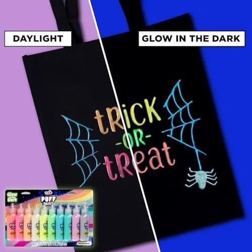 TULIP Puff Paint 0.75 oz Glow-in-the-Dark Fabric Paint 10 Pack | Dimensional, Washable, Flexible thumbnail 5