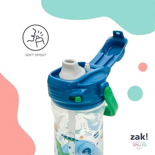 Zak Designs Bluey Beacon Kids Water Bottle 12oz | Leak-Proof, Durable Plastic, Liquid Lock Spout thumbnail 4