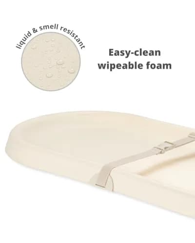 Skip Hop Baby Changing Pad Nursery Style Light-Up & Diaper Change Tracker 31.5L x 16W x 2.6H in | Cushioned & Wipeable thumbnail 5