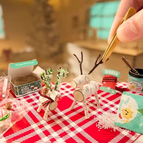 MGA's Miniverse Make It Mini Holiday 2025 | DIY Miniatures, Holiday Series, Resin Play (Pack of 1, Multicolor) thumbnail 2