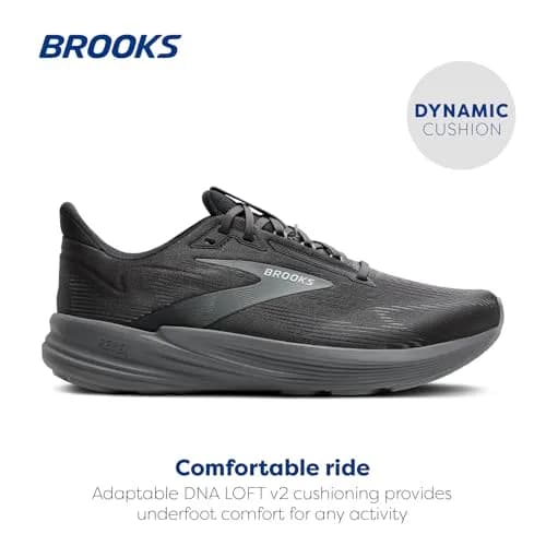 Brooks Revel 8 Neutral Running & Walking Shoe - Primer Grey/Blackened Pearl 10 Wide | Breathable, Cushioned, Versatile thumbnail 2