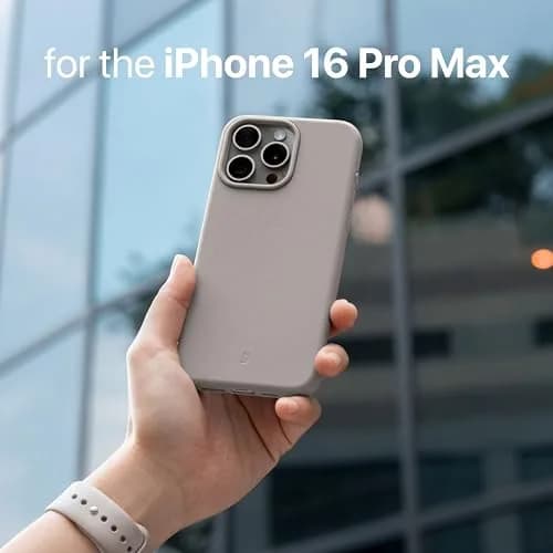 TineeOwl iPhone 16 Pro Max Magnetic Case with Camera Control Button, 16.6cm (6.5in) | Grippy Stone Textured TPU thumbnail 8
