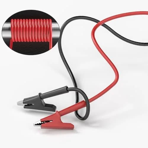 Goupchn 10PCS Test Leads 1m (3.3ft) | 1000V 15A Stackable Banana Plug to Alligator Clip Set thumbnail 5