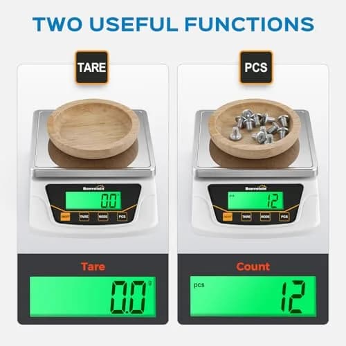 Bonvoisin Digital Gram Scale 6000g x 0.1g Lab Scale with 6 Units | Precision Weighing for Labs & Jewelry thumbnail 7