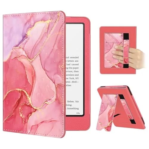 FINTIE Case for 7"/6.8" Kindle Paperwhite 12th/11th Gen & Kindle Colorsoft | Premium PU Leather, Foldable Stand, Card Slot, Auto Sleep/Wake thumbnail 1
