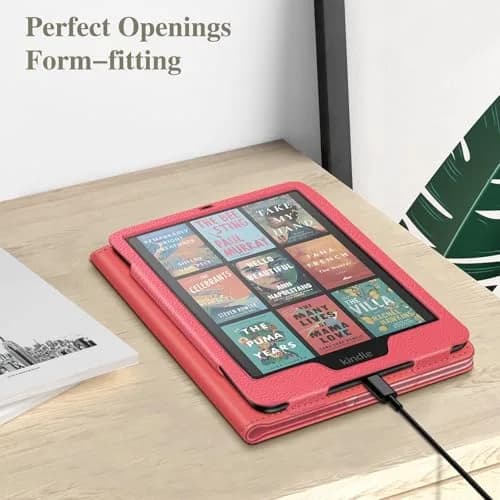 FINTIE Case for 7"/6.8" Kindle Paperwhite 12th/11th Gen & Kindle Colorsoft | Premium PU Leather, Foldable Stand, Card Slot, Auto Sleep/Wake thumbnail 7