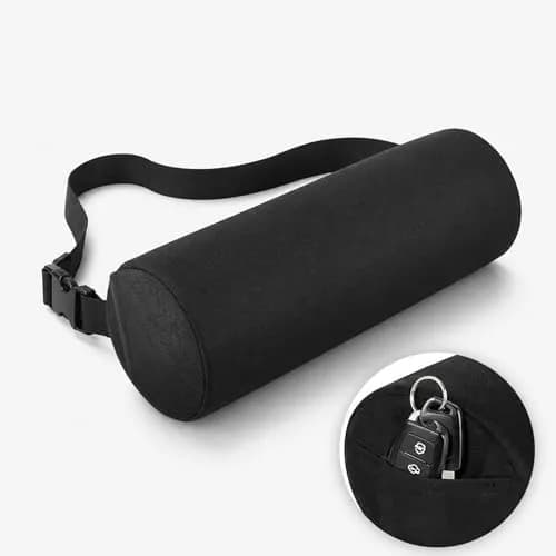 MIDLADE Lumbar Roll Support Pillow for Car & Office Chair 11 Inch | Ergonomic Back Support for Pain Relief thumbnail 1