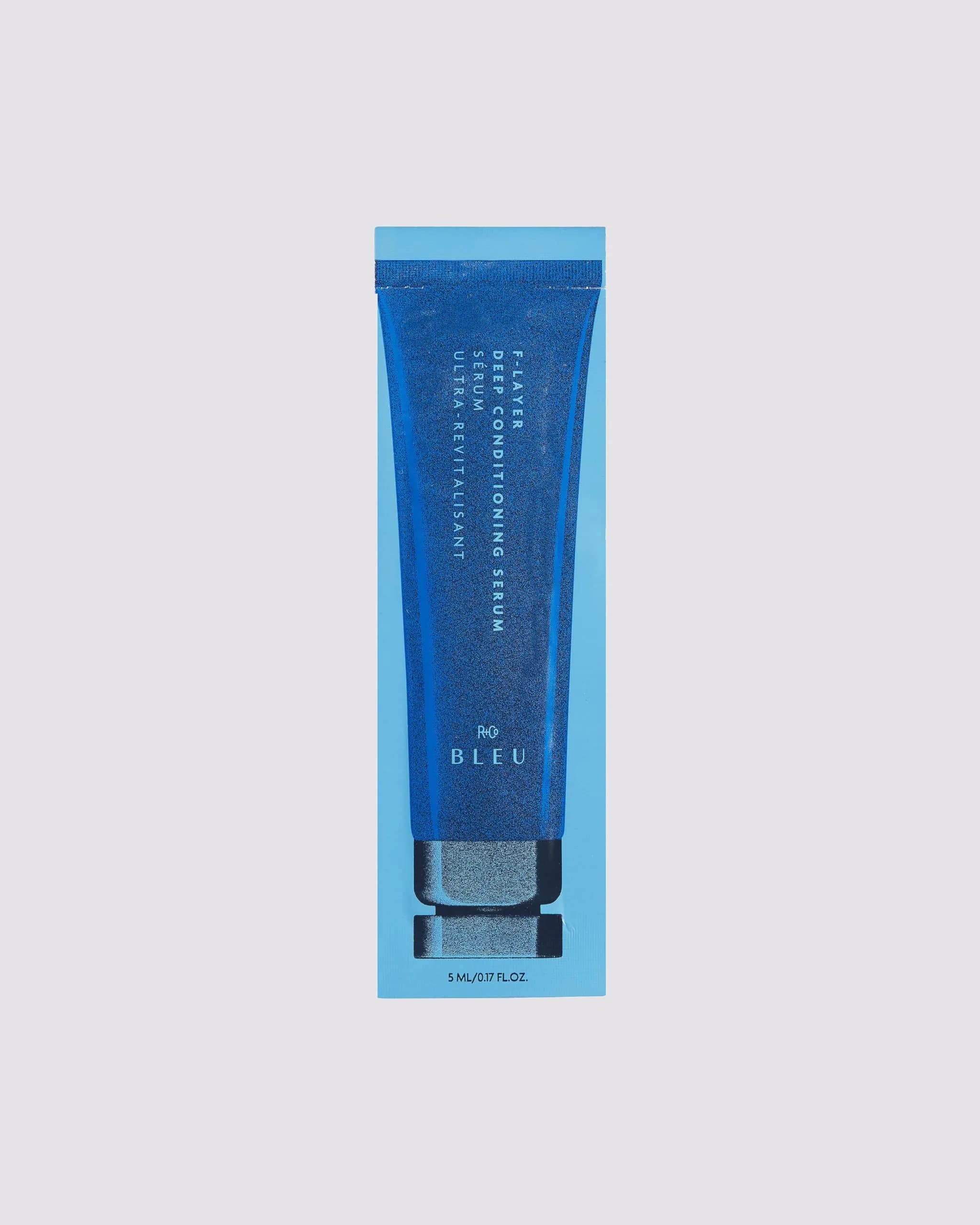 R+Co BLEU F-LAYER Deep Conditioning Serum Packette | Hydrates & Repairs Hair, Weightless Moisture, All Hair Types (0.17 Fl Oz) - main product image