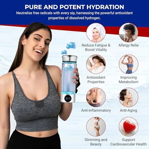 Level Up Way Water Purification Unit 300ml | Hydrogen Generator with SPE PEM Tech thumbnail 7