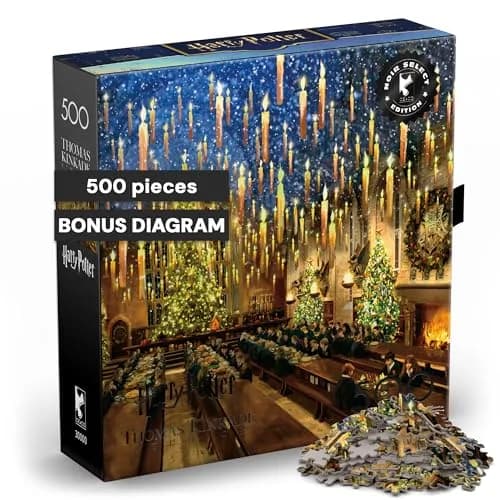 Buffalo Games Harry Potter The Great Hall 500 Piece Puzzle | Adult Collectible thumbnail 1