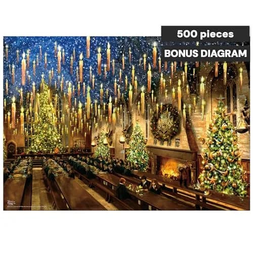 Buffalo Games Harry Potter The Great Hall 500 Piece Puzzle | Adult Collectible thumbnail 7