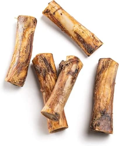 Jack&Pup Marrow Bones for Dogs, 6" Natural Beef Bone | Long Lasting Chew for Large Dogs thumbnail 2