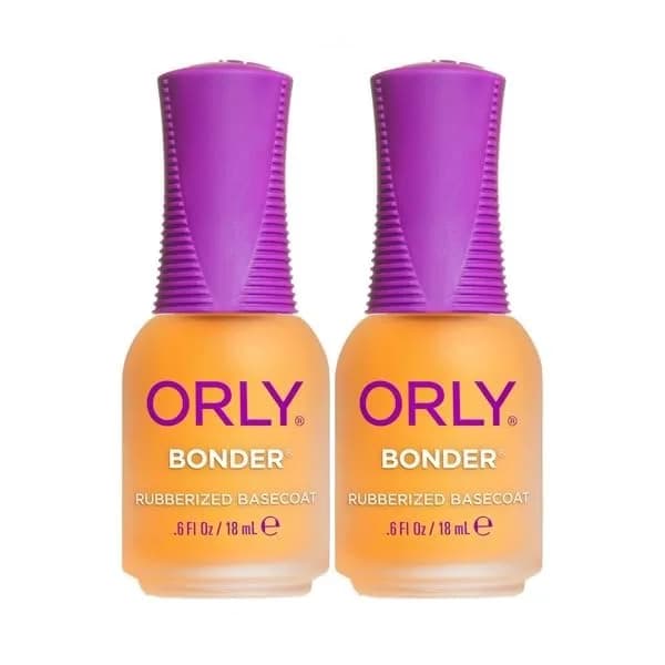 Orly Bonder Base Coat 0.6 Fl Oz (2 Pack) | Rubberized Long-Lasting Nail Primer thumbnail 2