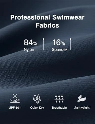 ISEEGZ Swim Board Shorts Women 2.8" Navy | Chlorine-Resistant, High-Waisted, Quick-Dry thumbnail 7