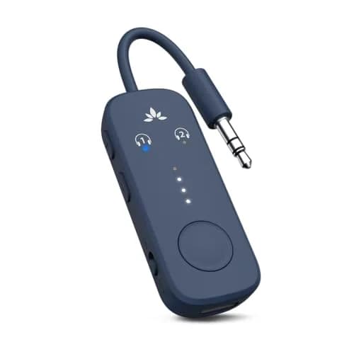 Avantree Relay Bluetooth Transmitter for 2 Headphones | 25-Hour Battery, aptX Adaptive thumbnail 1